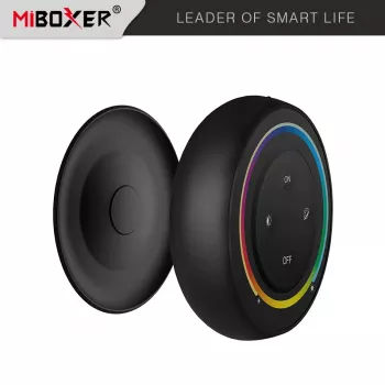 SYNERGY21 S2-g LED remote control RGB+CCT for MiLight/MiBoxer, 4 zones, 2.4GHz, grey