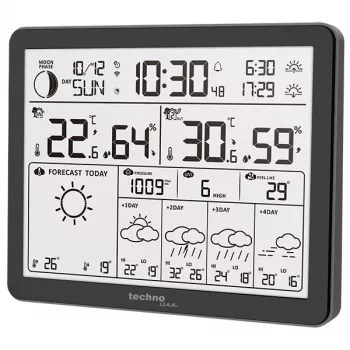 Techno Line WD3000 Wi-Fi weather station with 4-Day forecast and outdoor sensor WD3000 weather station