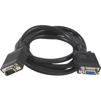 SYNERGY21 S215297 VGA extension cable, 1.8 m, plug to socket, black