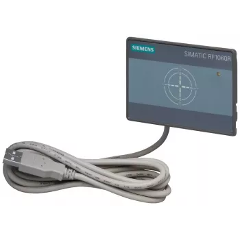 Siemens 6GT28910UE50 SIMATIC RF200/RF300/RF600 PROFINET Communication Module, 4 Reader Ports, RS422, 24V DC, DIN Rail
