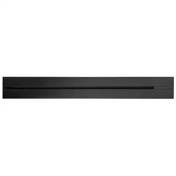 Synergy 21 MODULRAIL surface-mounted socket rail, 600 mm, black (S21-MR001)