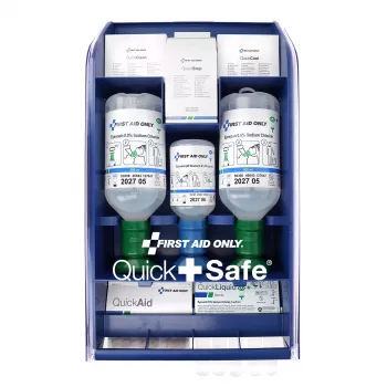 First Aid Only Quick+ Safe DIN EN 15154-4 First Aid Kit Blue (P-44027 00)