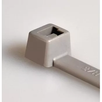 HellermannTyton T80R Cable Ties, Polyamide 6.6, Grey, 360 mm x 4.6 mm, 100 Pieces (116-08018)