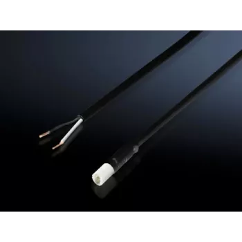 Rittal Connection Cable for Door Position Switch, Black, 2.5 m 2500660