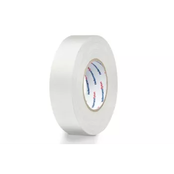 HellermannTyton HelaTape Flex 1000+ PVC Electrical Insulation Tape, 19 mm x 20 m, Black 712-00905