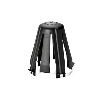 HellermannTyton Q-Mount Self-Adhesive Cable Tie Mount Black (148-00098)