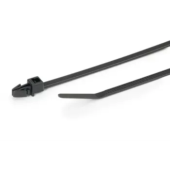 HellermannTyton T30RSF-PA66HS-BK (500) cable tie 158 mm x 3.6 mm black 500-pack 126-00329