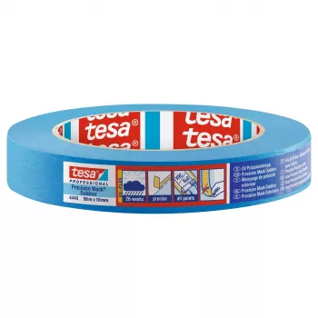 Tesa Precision masking tape 4440 Outdoor UV Plus, blue, 50 m x 19 mm 04440-00000-00