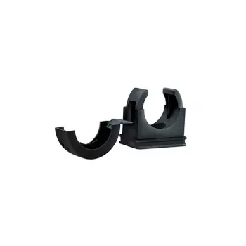 HellermannTyton HGPACC28 BK PACC28 Cable Holder, Black, 28 mm Clamping Diameter