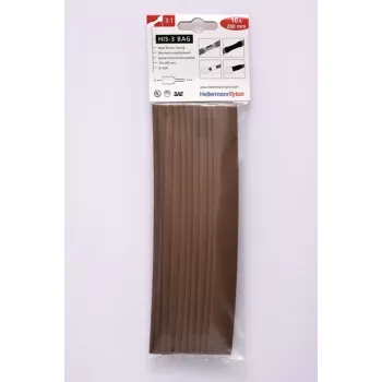 HELLERMANNTYTON Heat-Shrink Tubing Set HIS-3, 3:1 Shrink Ratio, Various Colours, 100 Pieces, 200 mm Length 308-31214