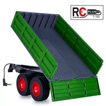 Jamara Tipper Dark Green for RC Tractor 1:16 (423284)