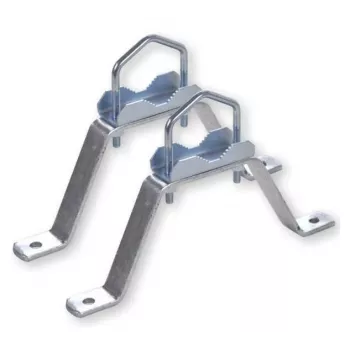 WEISS MHZ1560 Wall Mounting Kit Steel 15cm (39061)