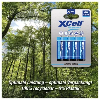XCell Mignon AA Alkaline-Manganese Battery LR6 1.5V 136150