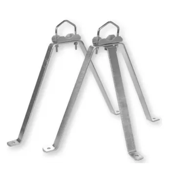 WEISS MHZ4060 Wall Mounting Kit Steel 40cm (39064)