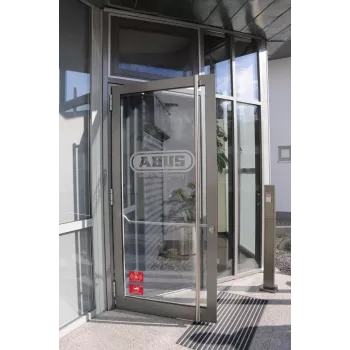 ABUS Alarm Warning Sticker with Logo 74 x 52.5 mm (1 pc.) AU1423
