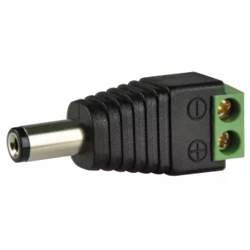 ABUS TVAC35800 Power Adapter Cable - Screw Terminal Block to 5.5 x 2.1 mm DC Plug
