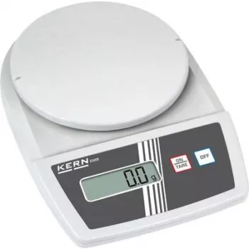 KERN EMB 500-1 Precision Letter Scale, 500 g Capacity, 0.1 g Readability, LCD Display, Mains Operation