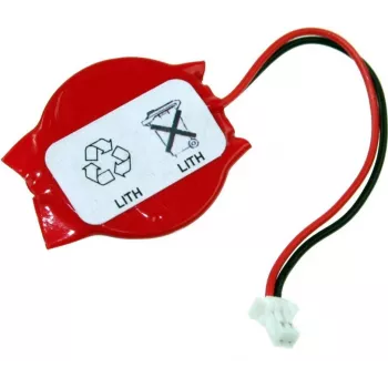 XCELL CR2016 lithium coin cell with 2-Pin connection, 3 V, 75 mAh, 1-pack 125756