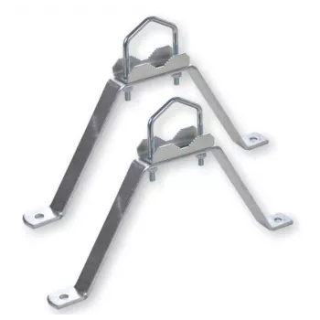 WHITE MHZ2060 Wall Mount Kit Steel 20 cm White (39062)
