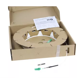 SYNERGY21 S218212 50m LC/APC to LC/APC Single-Mode OS2 G.657.A2 Fibre Optic Patch Cable, 9/125µm, 2.2mm, Pulling Aid