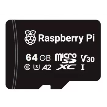 ALLNET Raspberry Pi 64GB Class 10 MicroSDXC Memory Card with Raspberry Pi OS RPI-MSD-64-OS