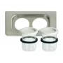 EMAG Food Storage Set 4.0L with 2x0.6L Glass Containers