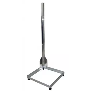 WEISS BS4040 aluminium balcony stand 40x40 cm base, 1 m mast, 48 mm diameter 3040
