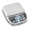 KERN EMS 12K0.1 Precision Scale, 12 kg x 0.1 g, Stainless Steel Platform, RS-232, Mains/Battery