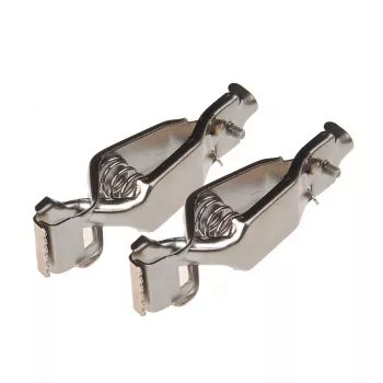 IWH 19032 Ladeclipse 25A Battery Terminal Clamps, Positive & Negative, Spring-Loaded, 1 Pair