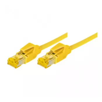 TECLINE Dätwyler Cat 6a S/FTP Patch Cable, PiMF, Yellow, 3.0 m, 10 Gbit/s, Halogen-Free, Hirose TM31 Connector 78003Y