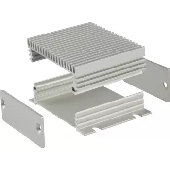 Bopla FILOTEC F 524-80 KWL Aluminium Profile Enclosure, 55.3 x 24.4 x 80 mm, anodised 97453080.H
