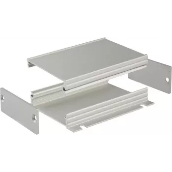 Bopla FILOTEC F 1036-100 WL Aluminium Profile Enclosure, 105 x 36 x 100 mm, Anodised, IP40 97216100.H