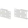 EFB PRO-PDU01.GR PDU Mounting Bracket Set, 1 U, RAL 7035 Light Grey, 2 Pieces