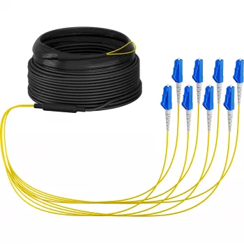 EFB Elektronik Trunk Cable U-DQ ZN BH OS2 8E 1x8 LC-LC, 40 m, Dca LSZH (O8322S40OS2)