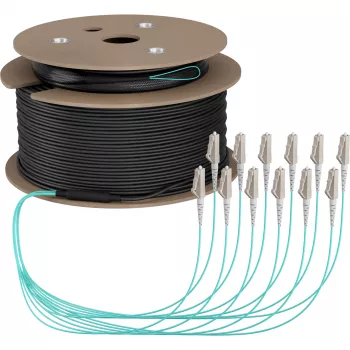 EFB Elektronik Trunk Cable U-DQ ZN BH OM3 12G 1x12 LC-LC 100m Dca LSZH - 100 m O8342S100OM3