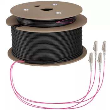 EFB Elektronik Trunk Cable U-DQ ZN BH OM4 4G 1x4 LC-LC 180m Dca LSZH O8303S180OM4