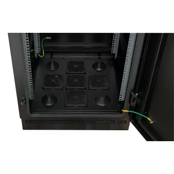 19 inch Network Cabinet 24U 800x800, IP55, with Pre-assembled Base, RAL9005 692724IP55V2.TS