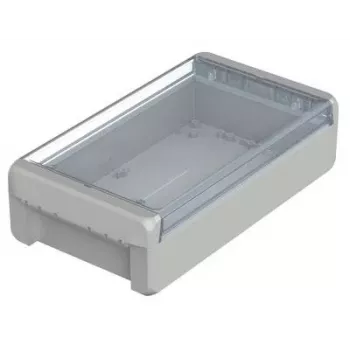 BOPLA EUROMAS II Wall Enclosure, Polycarbonate, Light Grey (RAL 7035), 60x125x231 mm 96025225