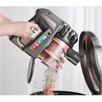 Midea P8 Plus Cordless Stick Vacuum Cleaner with Self-Emptying Station, 25 kPa Suction Power, 60 min Runtime, HEPA Filtration, LED Display