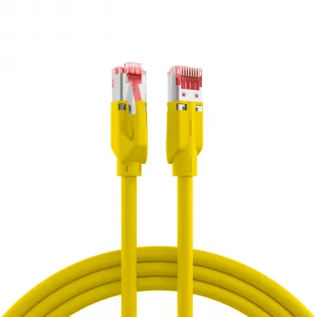 EFB RJ45 Patch Cable Cat.5e S/UTP PUR TM21 Drag Chain Yellow 10m K8032.10