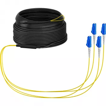 EFB Elektronik Trunk Cable U-DQ ZN BH OS2 4E 1x4 LC-LC 30m Dca LSZH G675A1 - Cable - 30 m O8303S30OS2