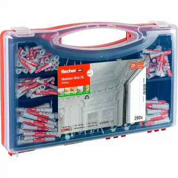 fischer Meister-Box XL Old Building+ S Wall Plug Assortment Box (577865)