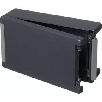 Bopla BA 281709-7024 Universal Enclosure 299 x 173 x 90 Aluminium Graphite Grey RAL 7024 00116334