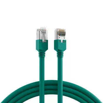 EFB-Elektronik RJ45 Patch Cable Cat.5e SF/UTP LSZH Draka UC300 TM11 Green 7.5m K8013.7,5