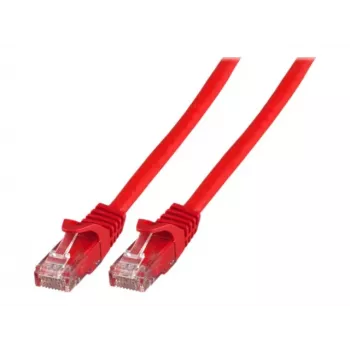 EFB K8110RT.5 Cat.5e U/UTP LSZH CCA Patch Cable, RJ45, Red, 5m