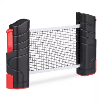 RELAXDAYS Table Tennis Net Set with Clamp Attachment, Black 10025041_0