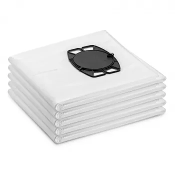 Kärcher 2.885-753.0 Fleece Filter Bags 5-Pack for NT 5 Wet/Dry Vacuum Cleaner, 65-75 Litres