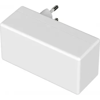 Bopla SE 420 EU Plug Enclosure, 100 x 50 x 40 mm, Polycarbonate, White RAL 9016 43420209