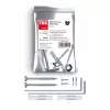 TOX Kipp Stopp Furniture Anti-Tip Safety Device, 2 Pieces (01160130)