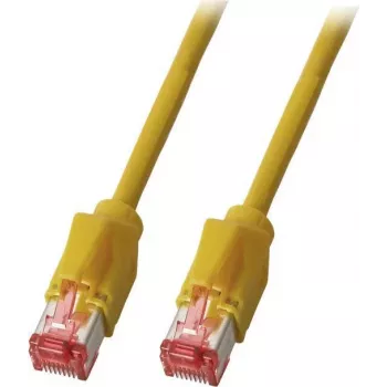 EFB-Elektronik RJ45 Cat.5e S/UTP PUR Patch Cable, 1m, Yellow, Drag Chain K8032.1